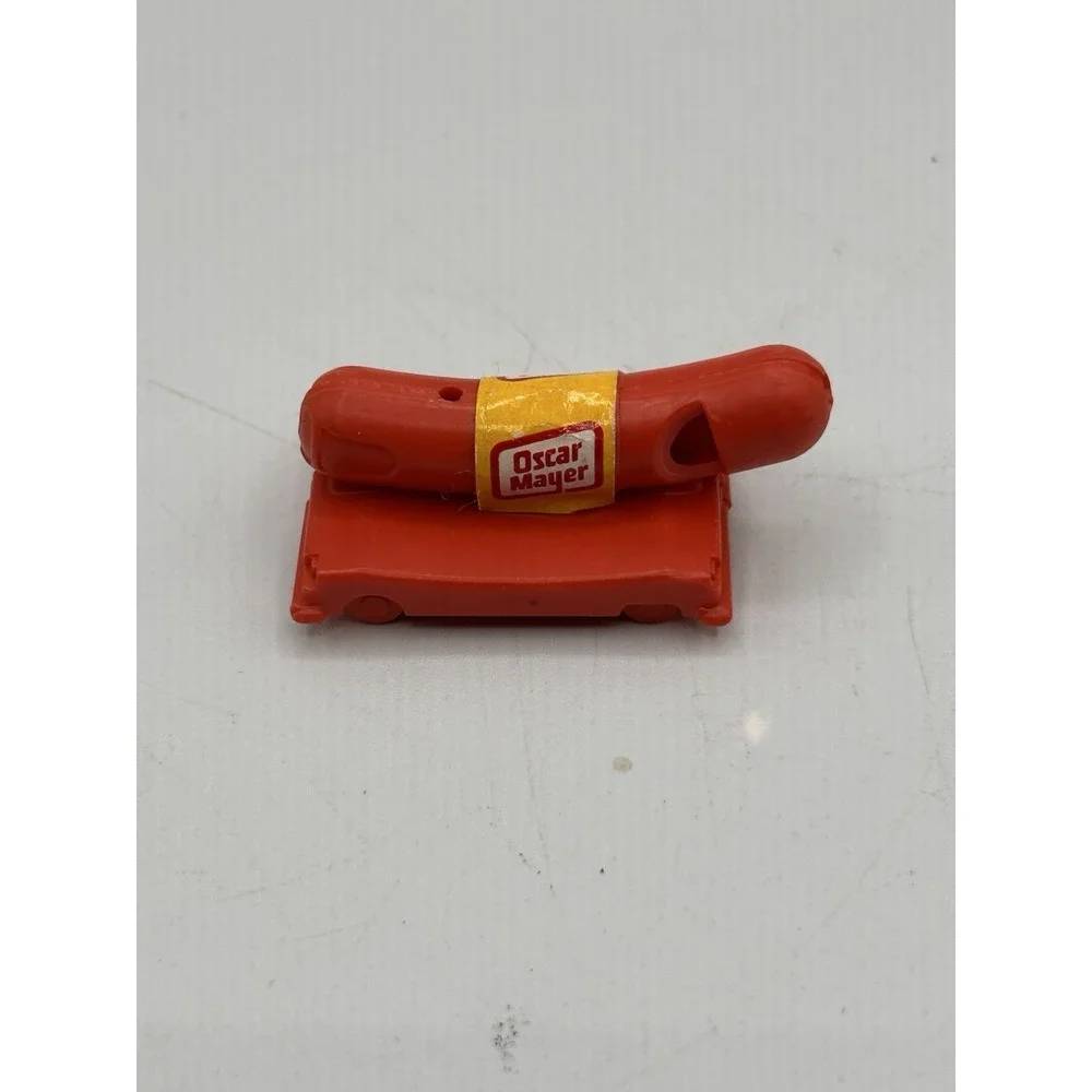 Vtg Premium Toy Oscar Meyer Wieners Hot Dogs Plastic Whistle Promo 1970s